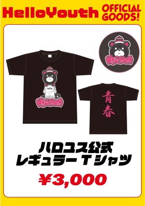 画像1: 【HelloYouth】ハロユス公式レギュラーTシャツ (1)