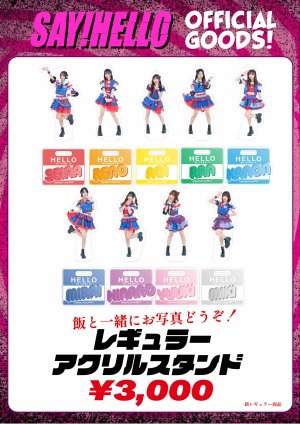 画像1: 【HelloYouth】レギュラーアクリルスタンド (1)