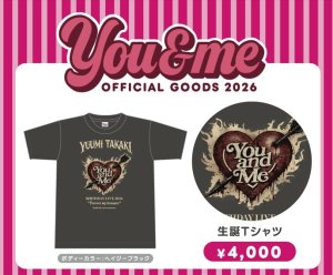 画像1: 【高木悠未】生誕Tシャツ【受注販売】 (1)
