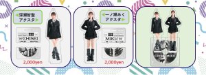 画像3: 【CHiSEMiKU】CHiSEMiKU 10th ANNIVERSARY グッズ（Tシャツとアクリルキーホルダー） (3)